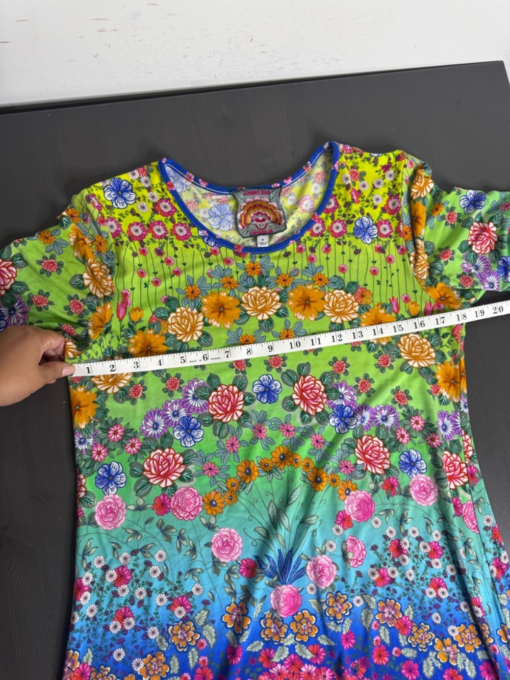 Johnny Was Rainbow Field Swing Dress - Picture 6 of 7